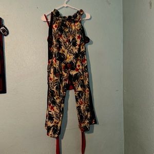 Hawaiian type light pants